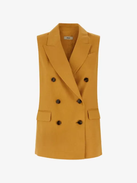 Herno double-breasted waistcoat