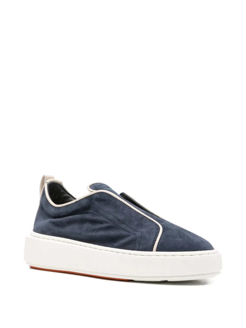 Santoni Victory slip-on sneakers Blauw