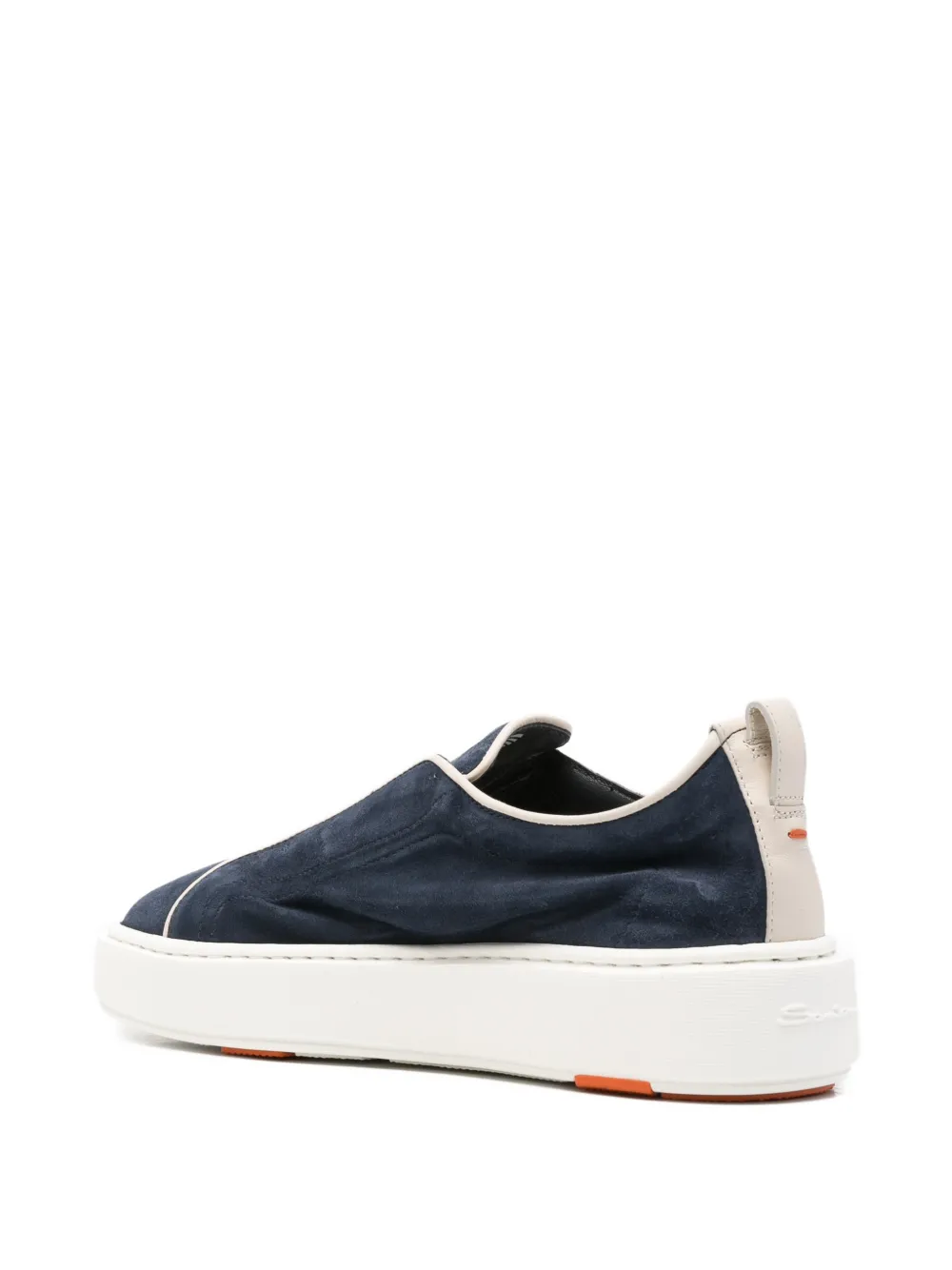 Santoni Victory slip-on sneakers Blauw
