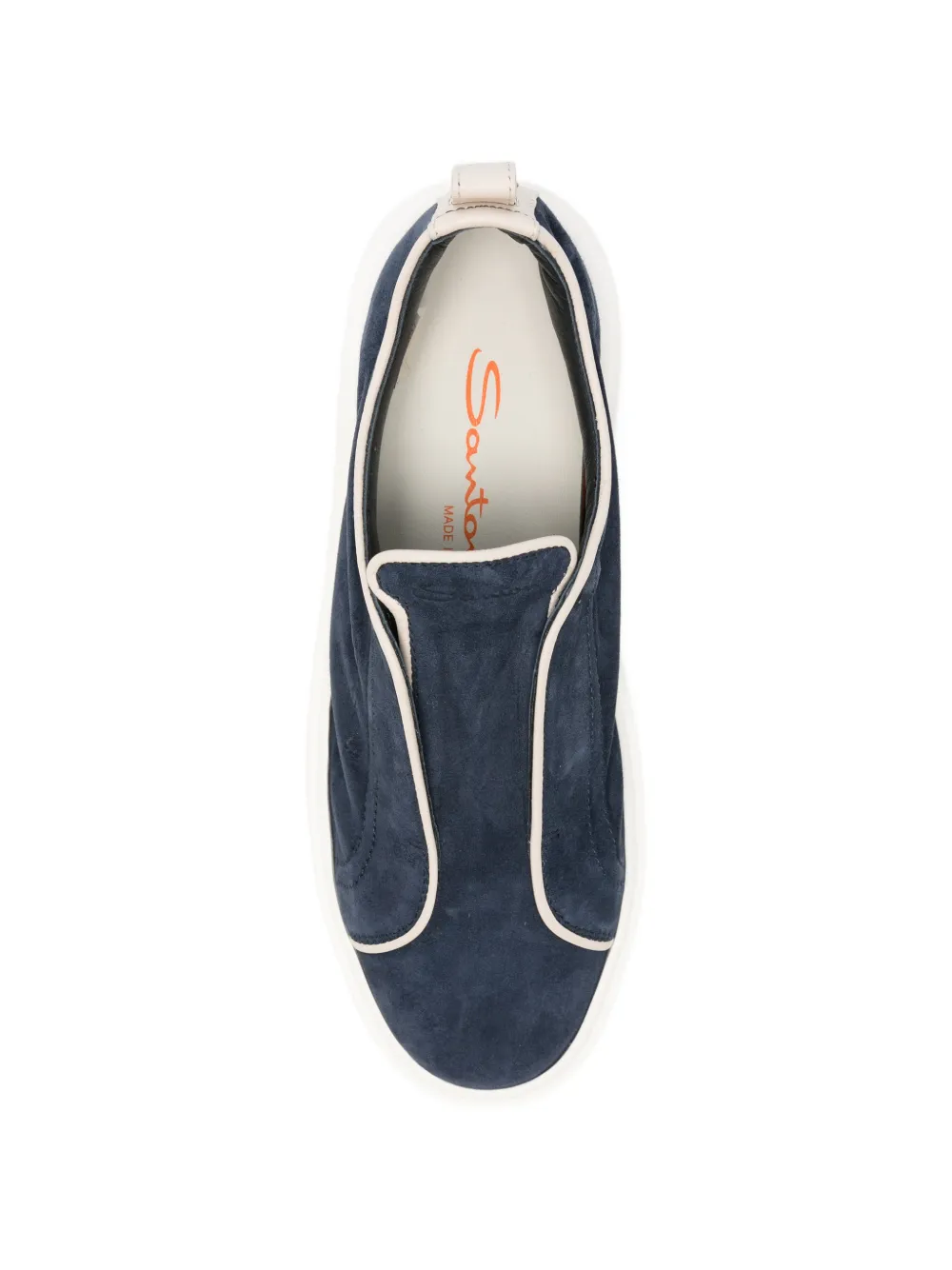 Santoni Victory slip-on sneakers Blauw
