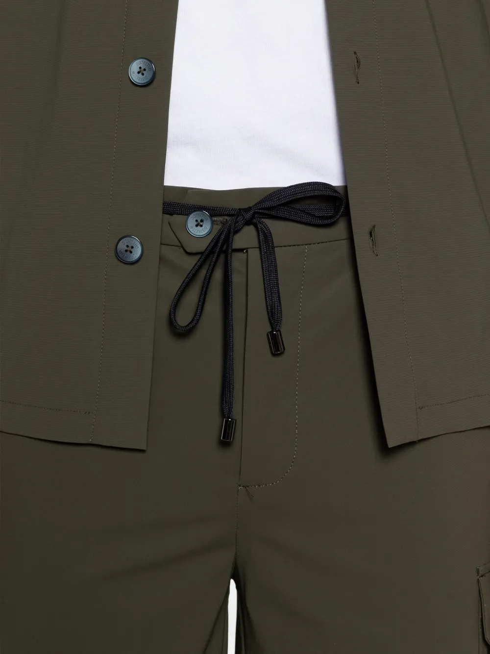 DISTRETTO 12 Cargo shorts Groen