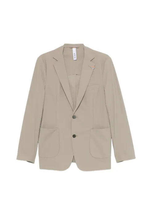 DISTRETTO 12 Active single-breasted patch-pocket jacket