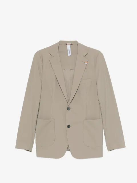 DISTRETTO 12 Active single-breasted patch-pocket jacket