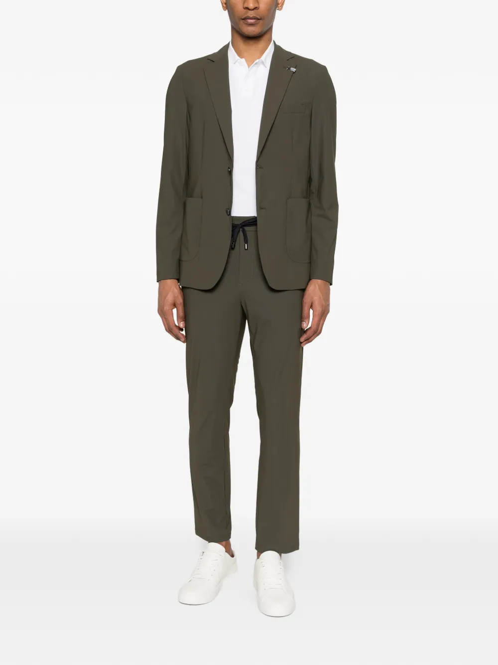  Distretto 12 32 York T. Active Drawstring Trousers - Green 