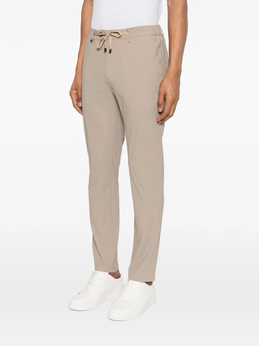  Distretto 12 32 York T. Adctive Drawstring Trousers - Neutrals 