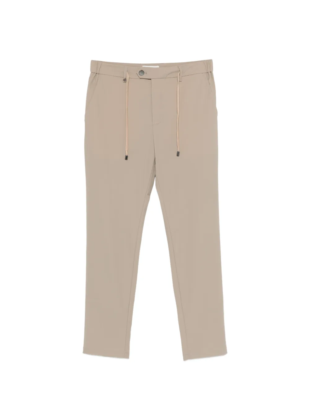 DISTRETTO 12 32 York T. Adctive drawstring trousers - Toni neutri
