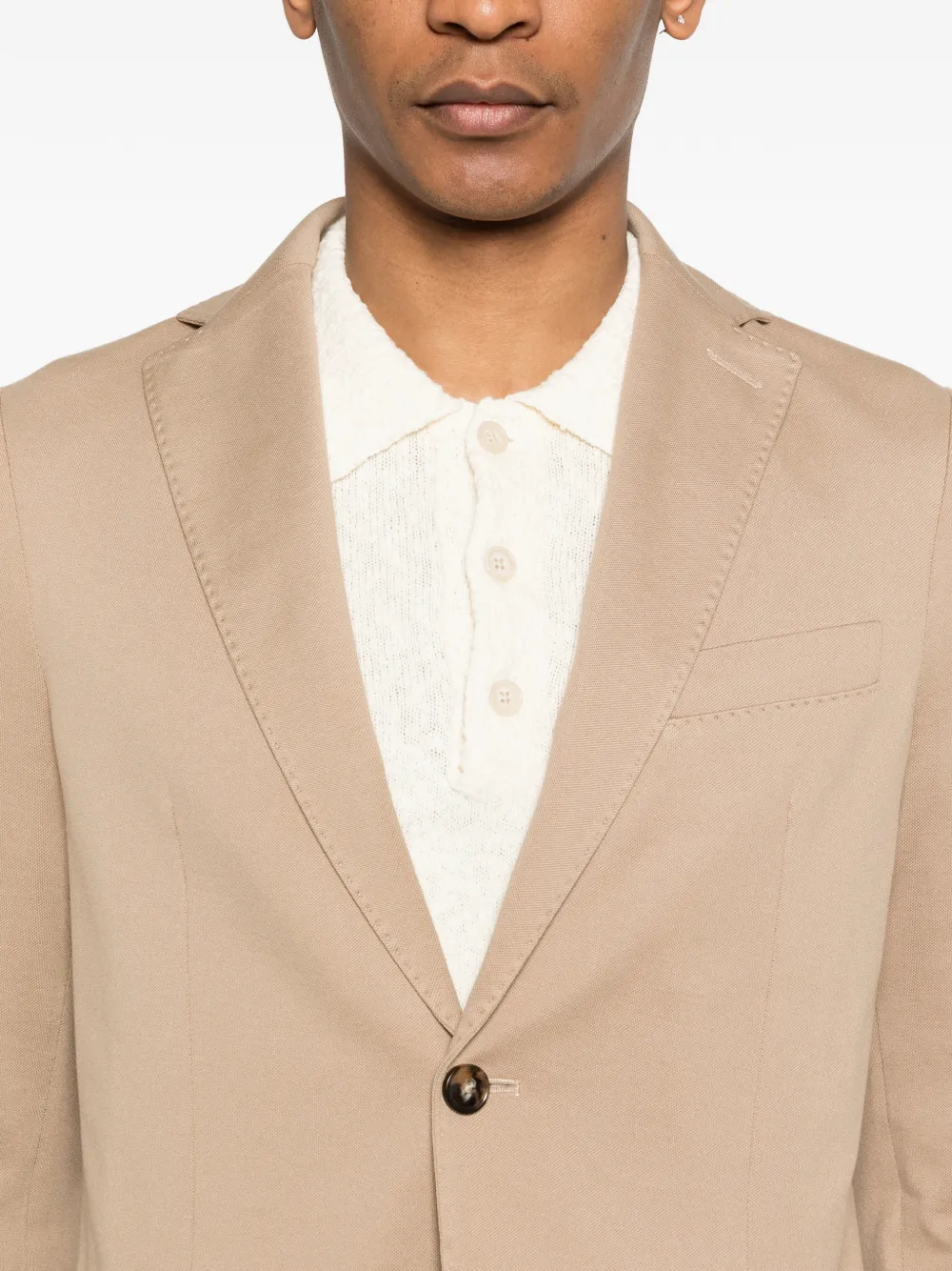 Circolo 1901 Blazer met enkele rij knopen Beige