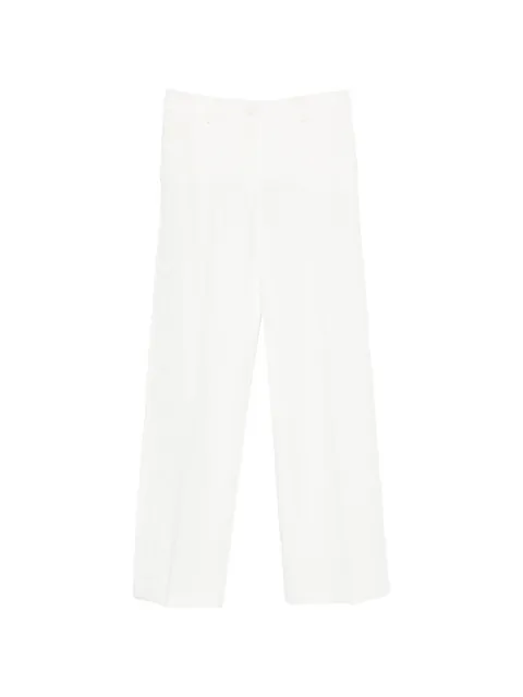 Babylone Paris lace-detail trousers