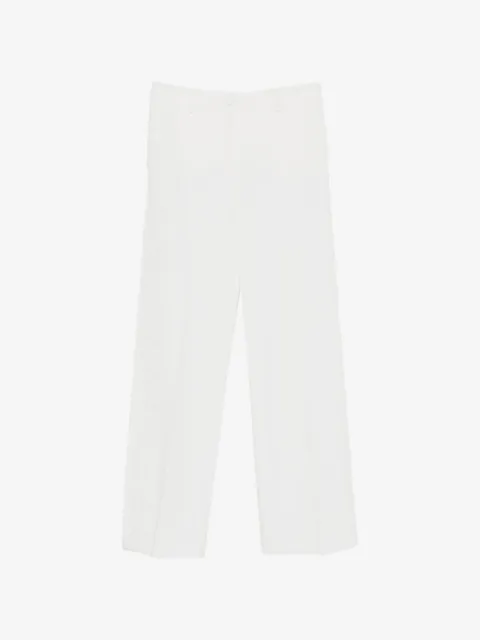 Babylone Paris lace-detail trousers