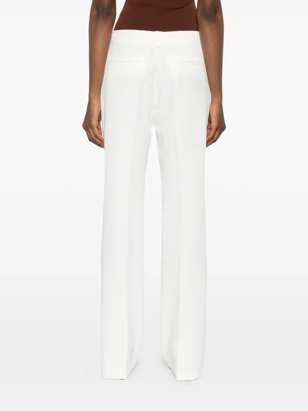 Babylone Paris Broek met kanten detail Wit