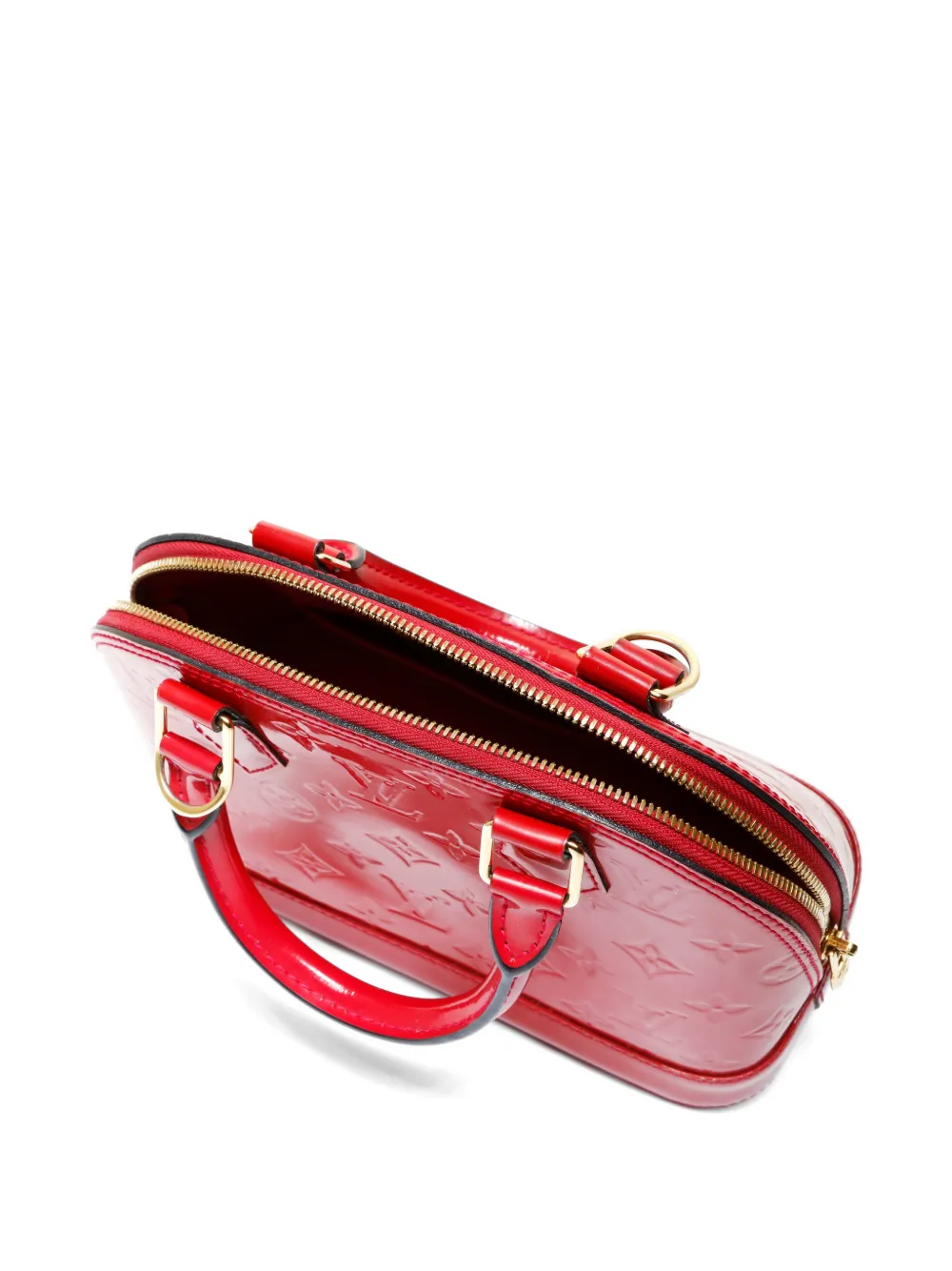 2014 Patent-Leather Monogram Handbag