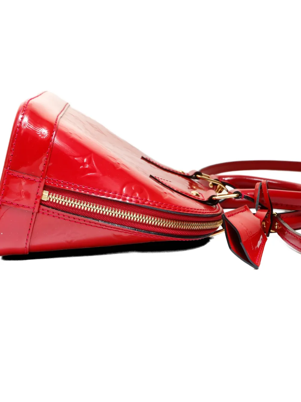 2014 Patent-Leather Monogram Handbag