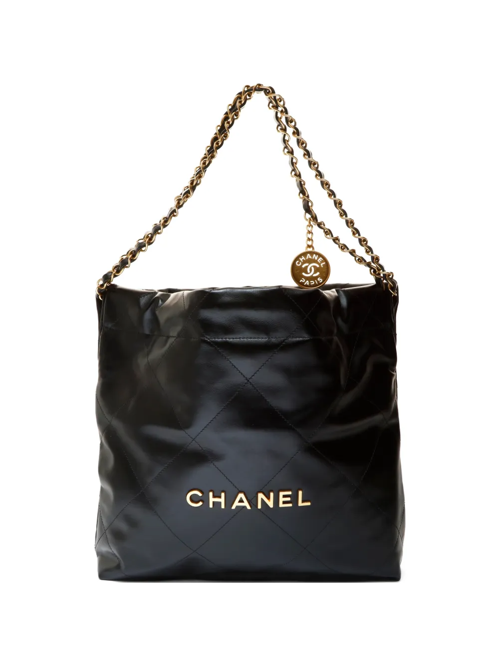 CHANEL Pre-Owned 2020s 22 shoulder bag - Black