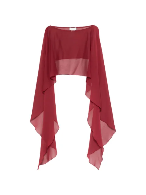 Babylone Paris draped-design cape