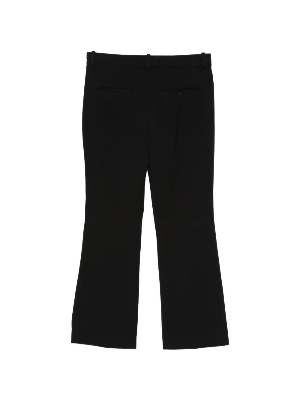  Circolo 1901 Flared Trousers - Black 