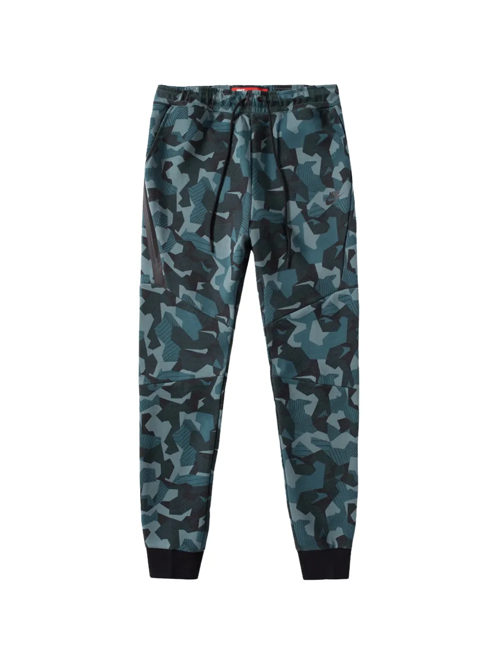 Nike camouflage drawstring joggers - Blu