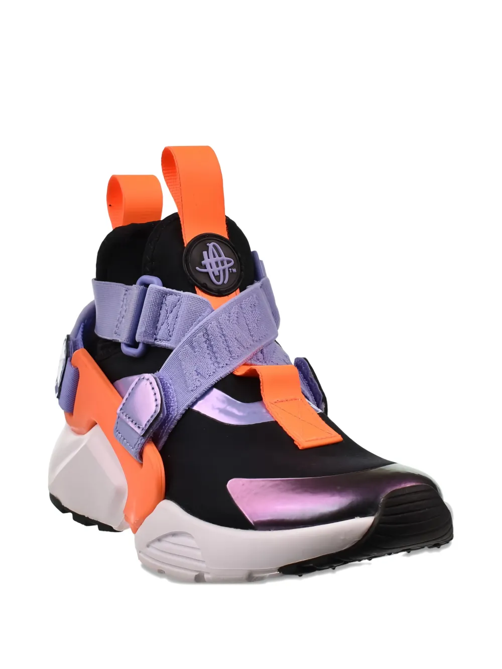 Nike Kids Strap Huarache City sneakers Zwart