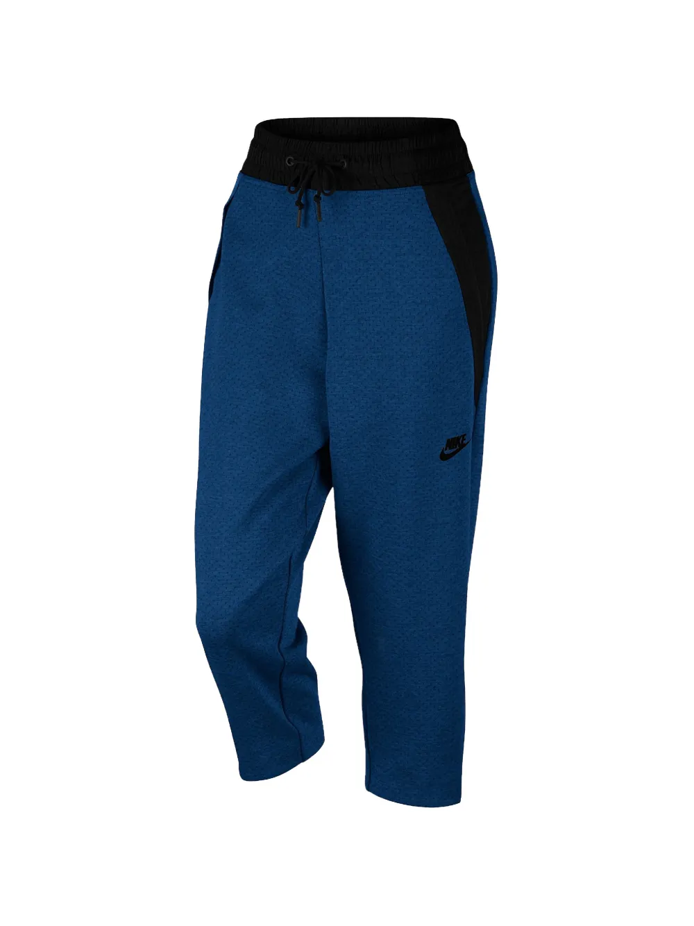 Nike cropped palazzo pants - Blau