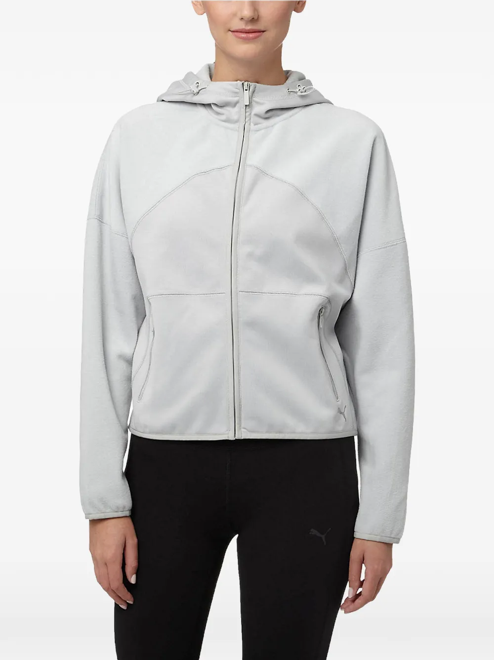 PUMA full zip hoodie - Grigio