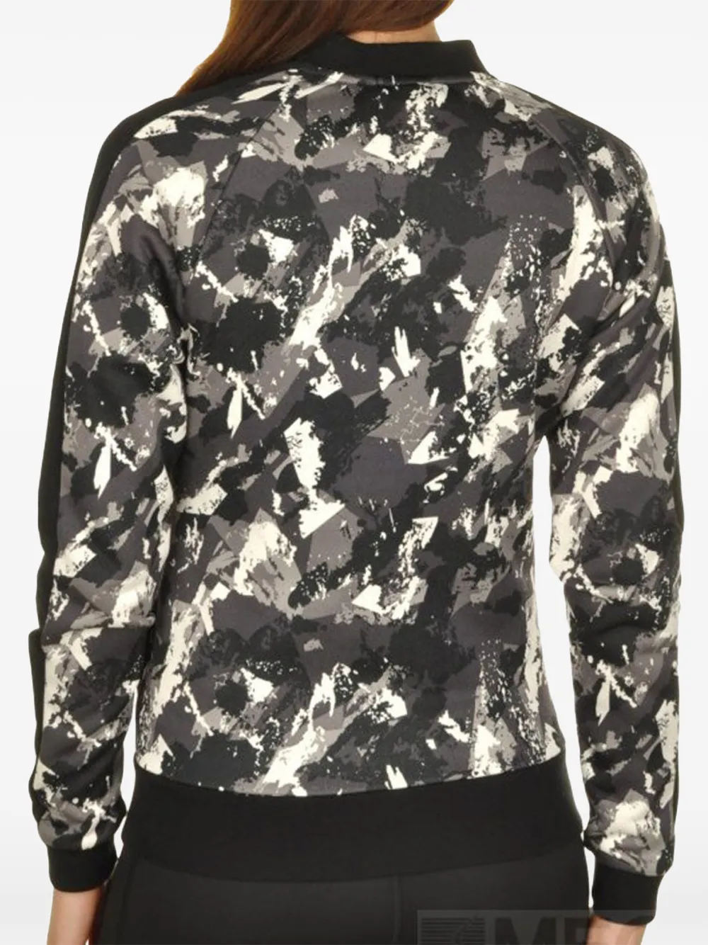 PUMA Trainingsjack met all-over print Zwart