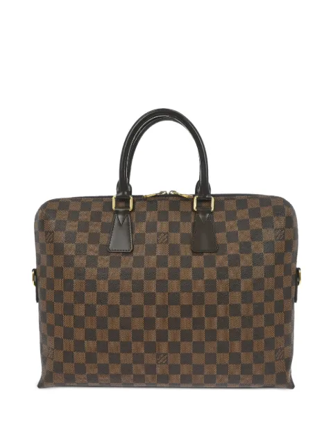 Louis Vuitton Pre-Owned 2015 karierte Aktentasche