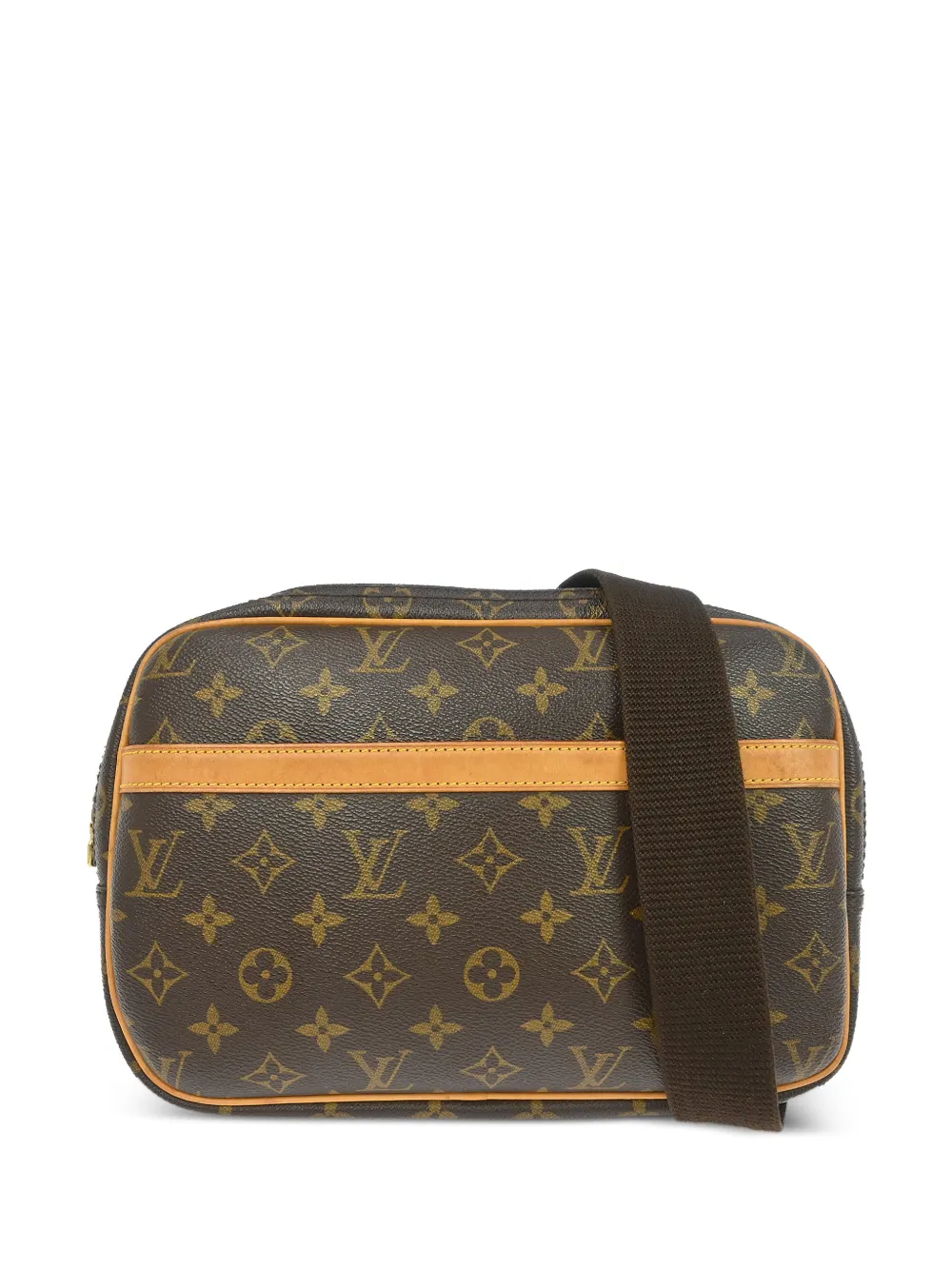 Louis Vuitton Pre-Owned 2002 PM Reporter Monogram shoulder bag - Marrone