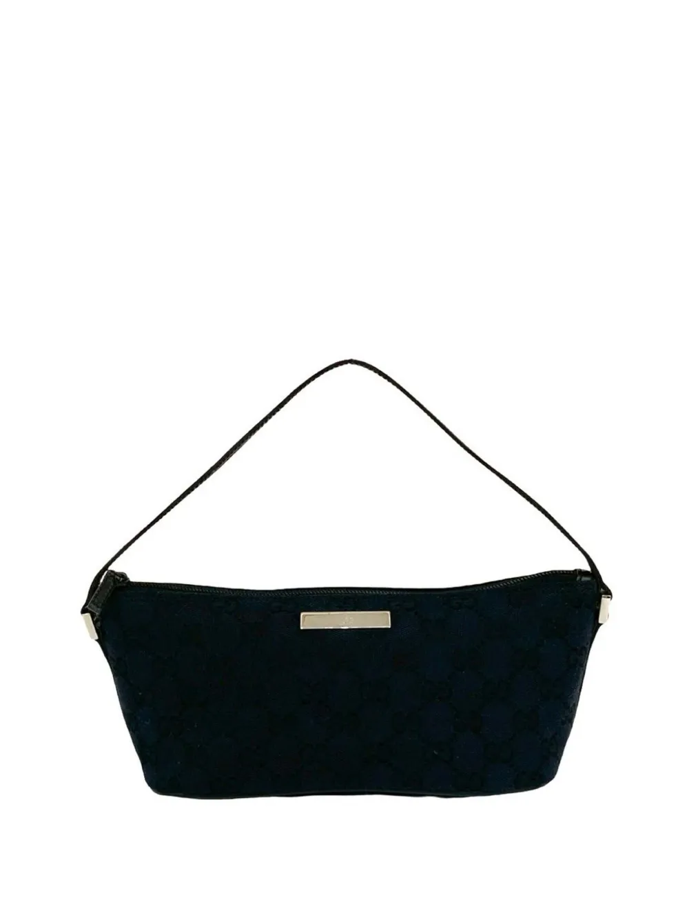 Gucci Pre-Owned 2000-2015 GG Canvas Boat shoulder bag - Nero