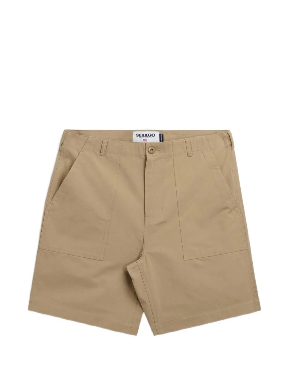 Sebago Milton patch pocket shorts - Toni neutri