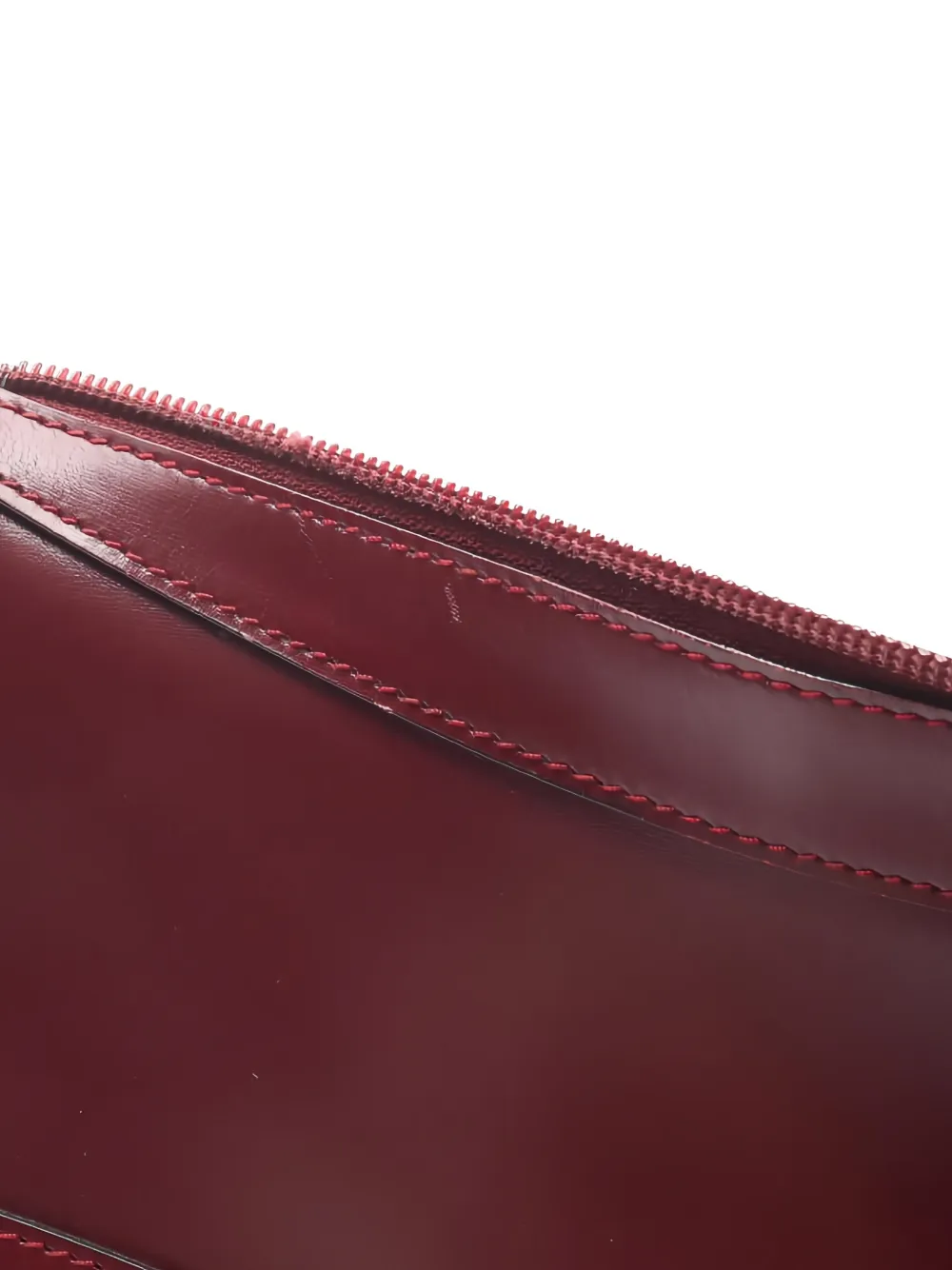  Saint Laurent Pre-owned 2000 Leather Shoulder Bag - Red 