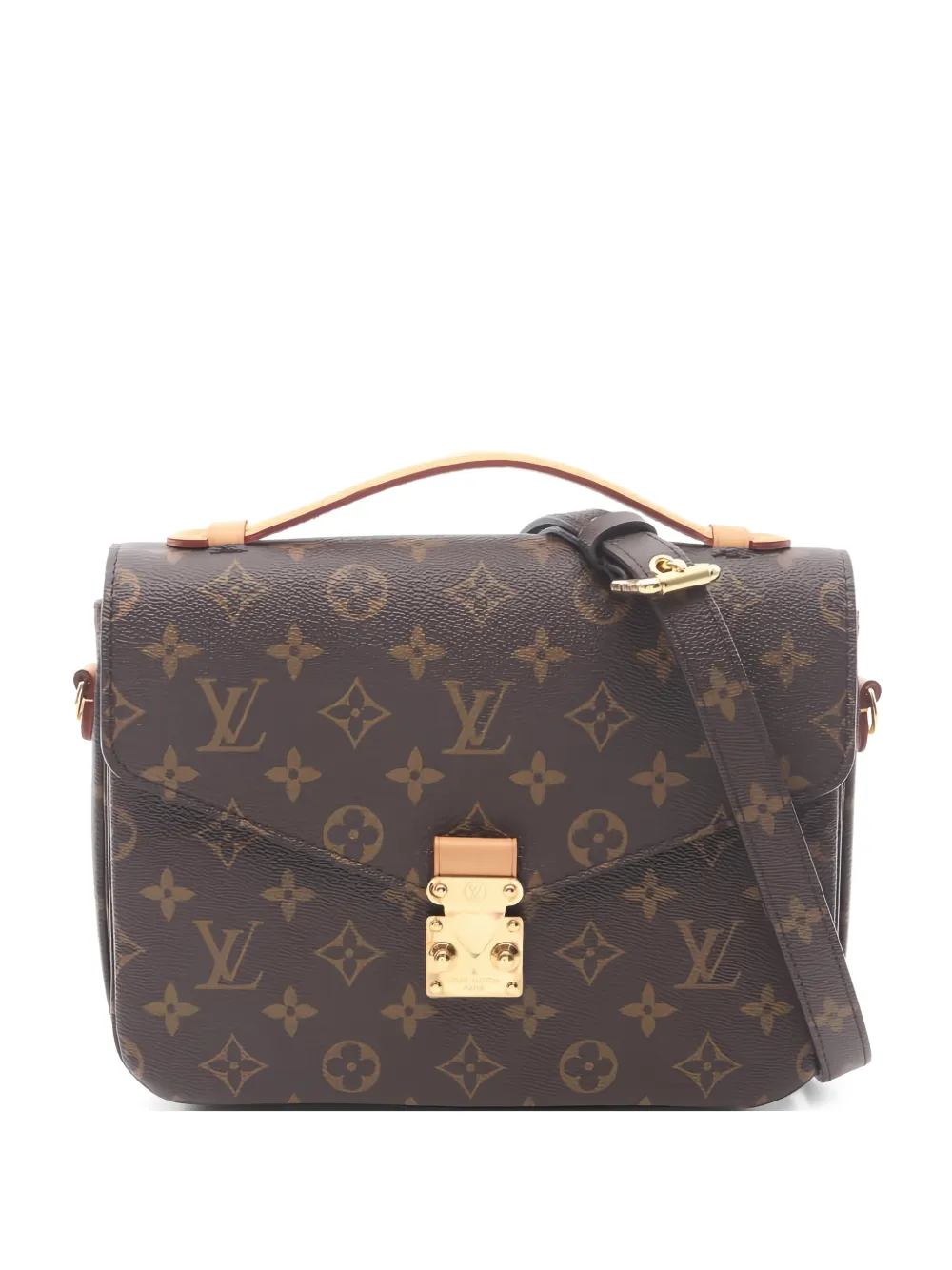 Louis Vuitton Pre-Owned 2021 Metis monogram-pattern satchel - Marrone