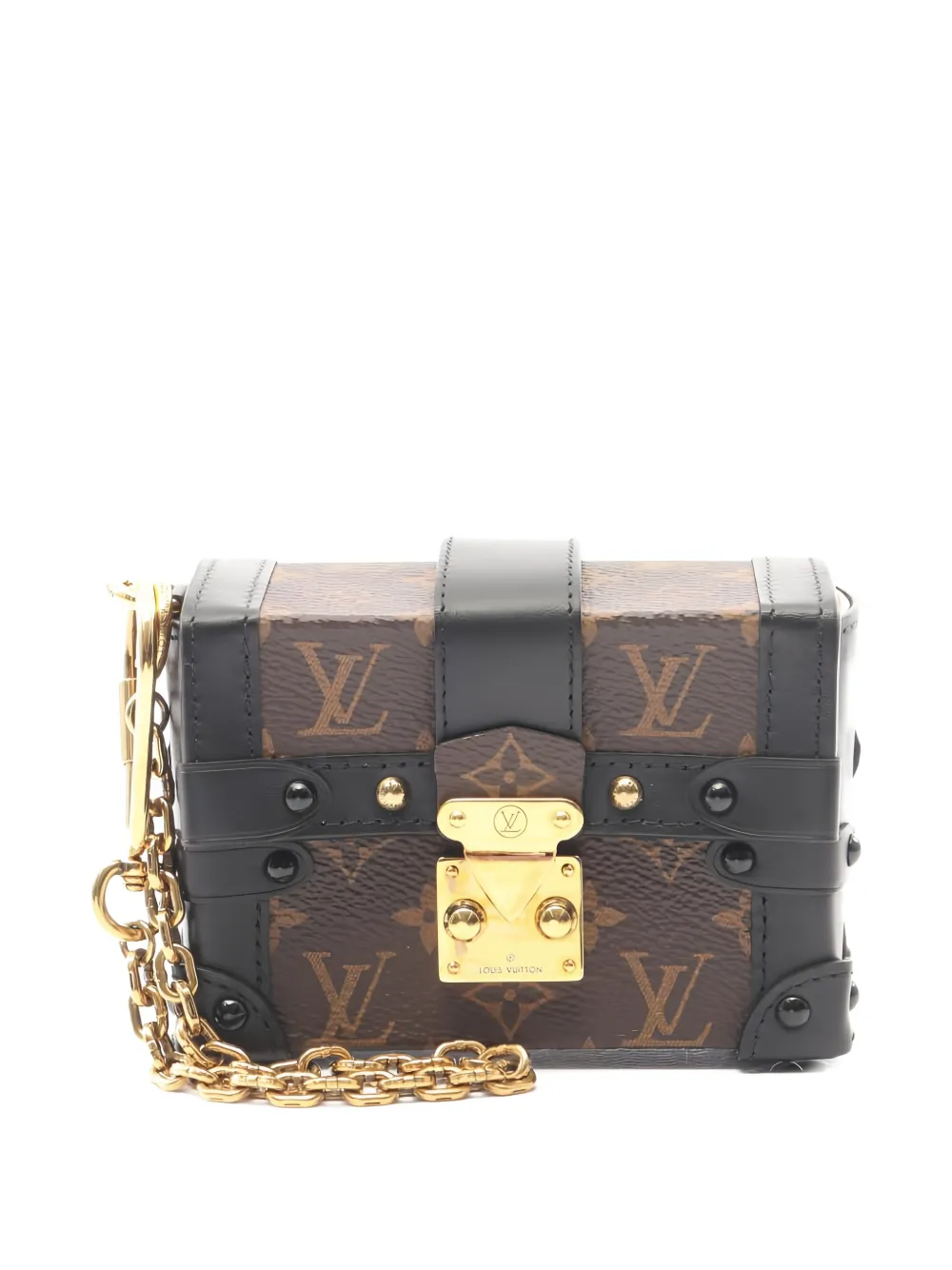 Louis Vuitton Pre-Owned 2010s Essential Trunk Monogram mini bag - Marrone