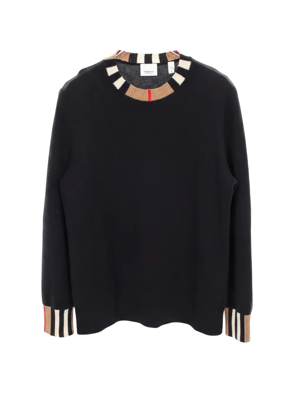 Burberry Pre-Owned Maglione Icon Stripe anni 2000 - Nero