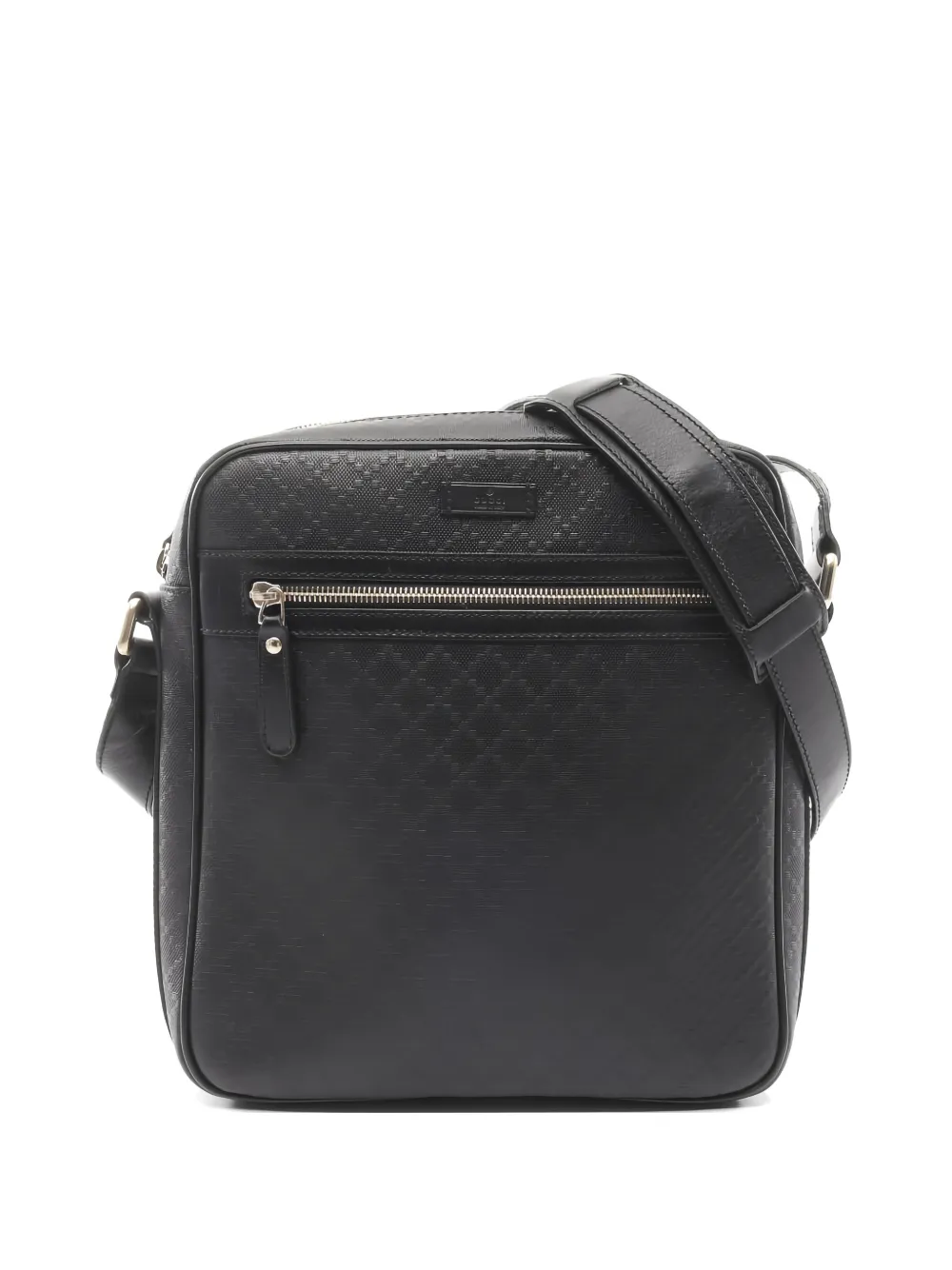 Gucci Pre-Owned Diamante Shoulder bag leather black - Schwarz