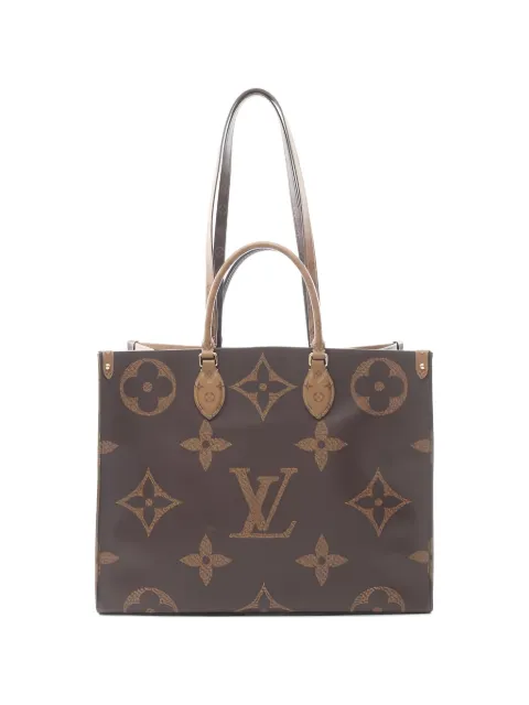 Louis Vuitton Pre-Owned tote GM Monogram Giant Reverse 2019