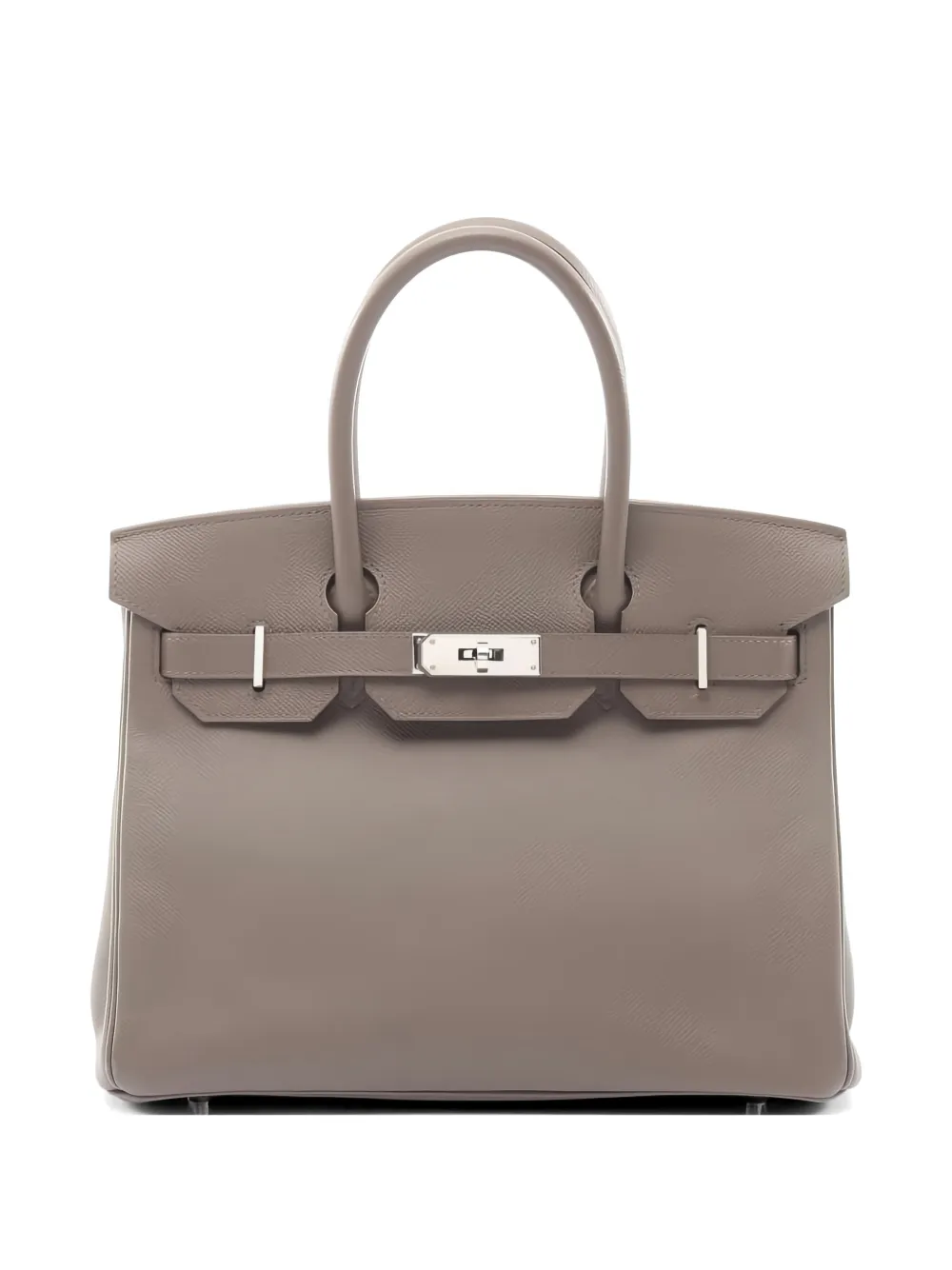 Hermès Pre-Owned 2018 Birkin 30 leather handbag - Grigio