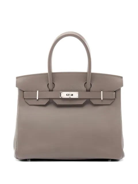 Hermès Pre-Owned Birkin 30 håndtaske i læder fra 2018