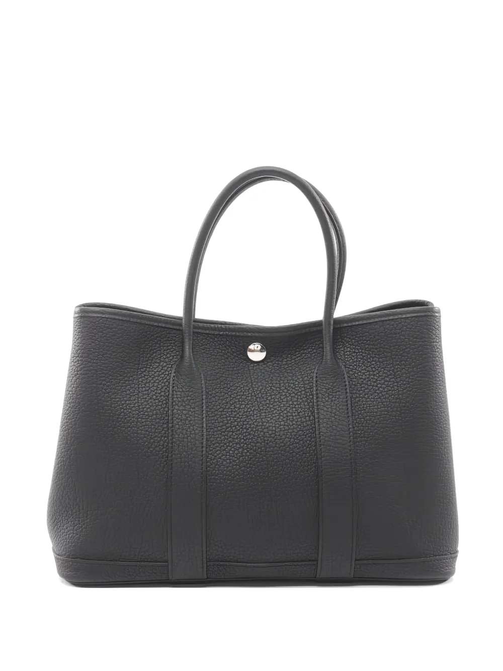 Hermès Pre-Owned 2024 Garden Party TPM leather tote bag - Nero