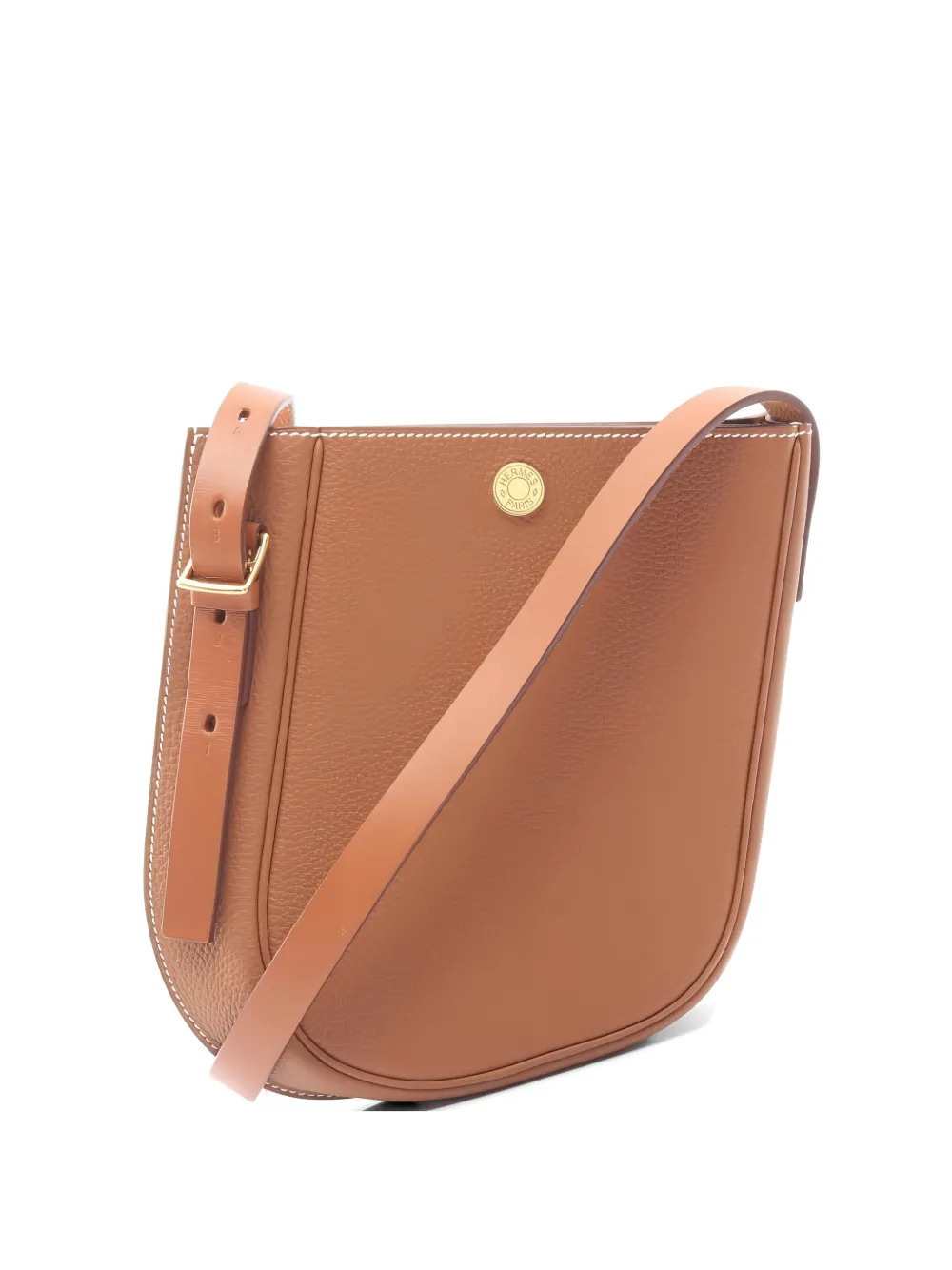 Hermès Pre-Owned 2021 Cavaliere Togo shoulder bag - Marrone