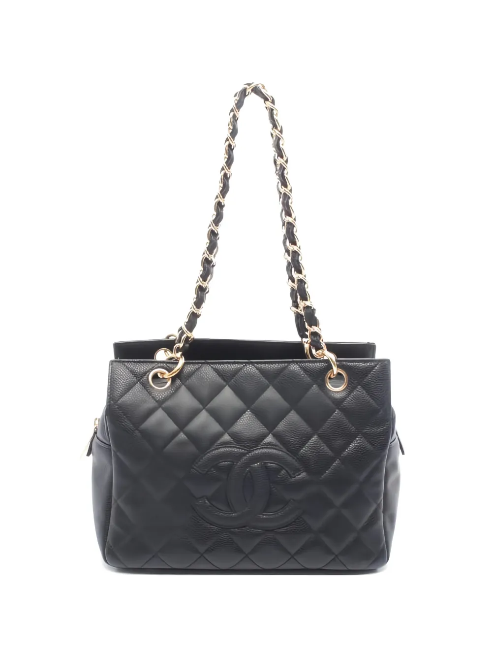 CHANEL Pre-Owned 2009-2010 Matelasse chain shoulder bag - Nero