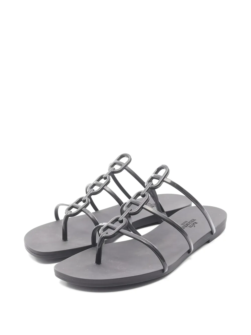 Hermès Pre-Owned 2020s Mykonos Sandals rubber sandals - Nero