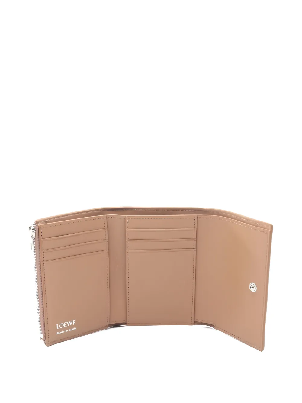  Loewe Pre-owned 20´vertical Small Trifold Wallet - Neutrals 