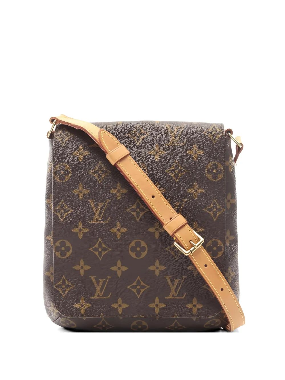 Louis Vuitton Pre-Owned 2000 Musette Salsa short-strap monogram leather shoulder bag - Marrone