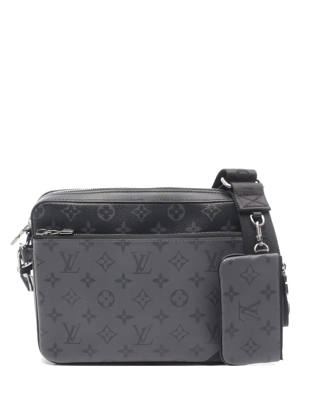 Louis Vuitton Pre-Owned 2021 Trio Monogram messenger bag - Nero