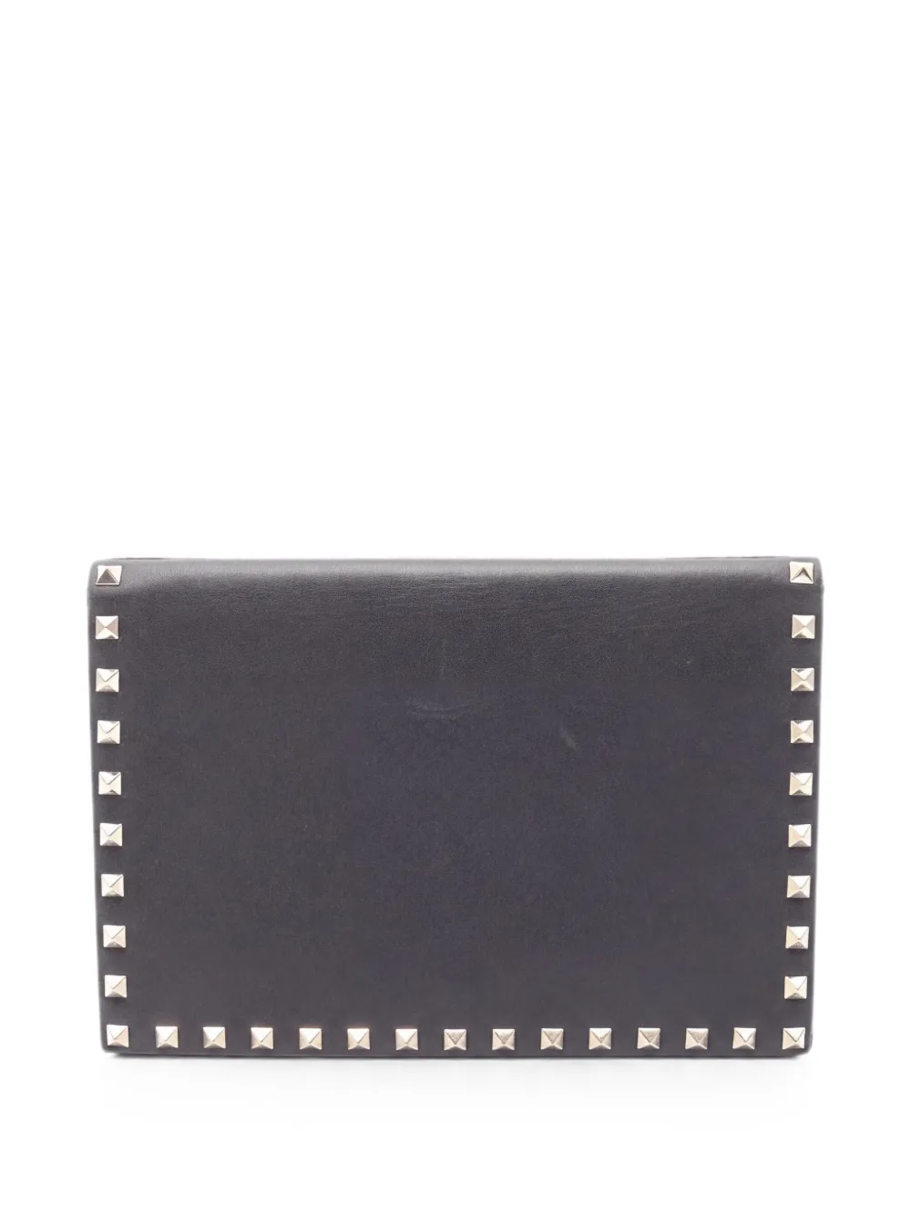 Valentino Garavani Pre-Owned Clutch Rockstud anni 2010 - Nero