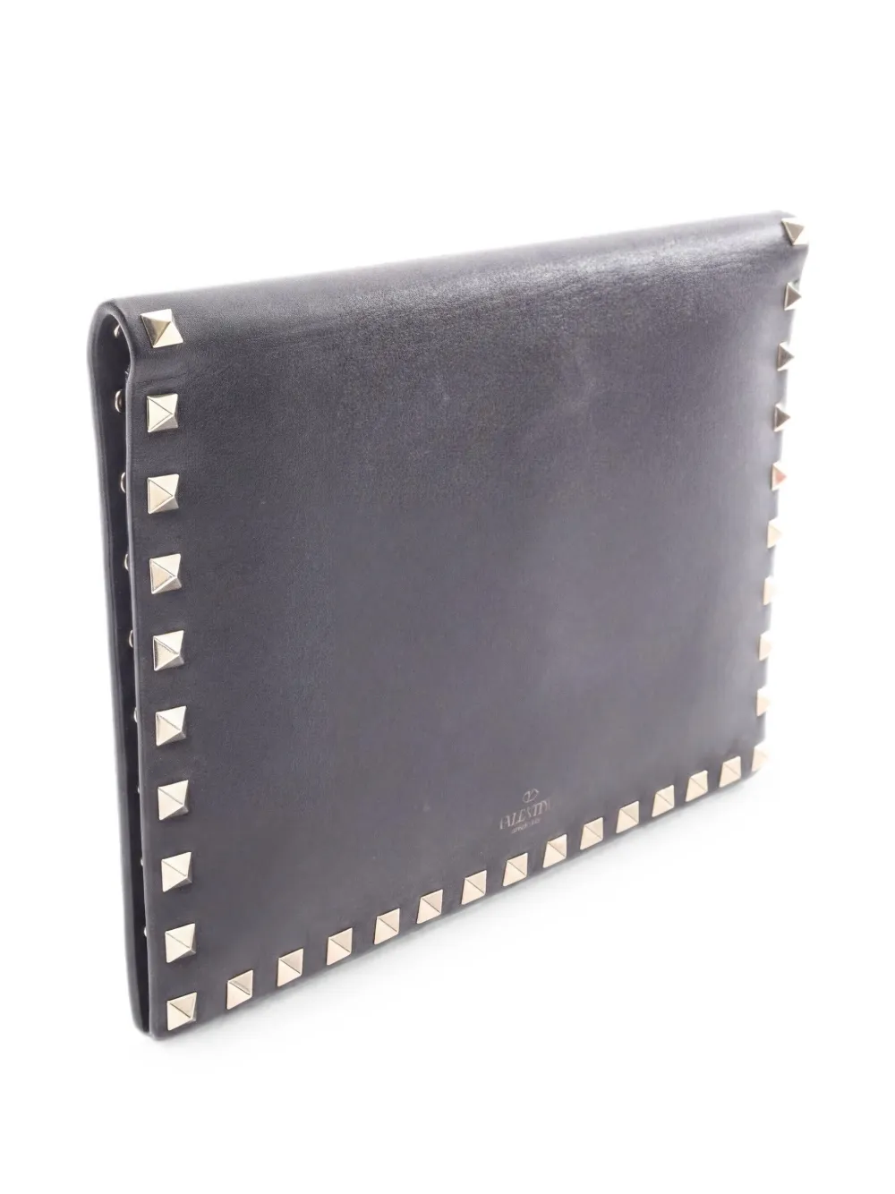 Valentino Garavani Pre-Owned 2010s Rockstud clutch bag - Black