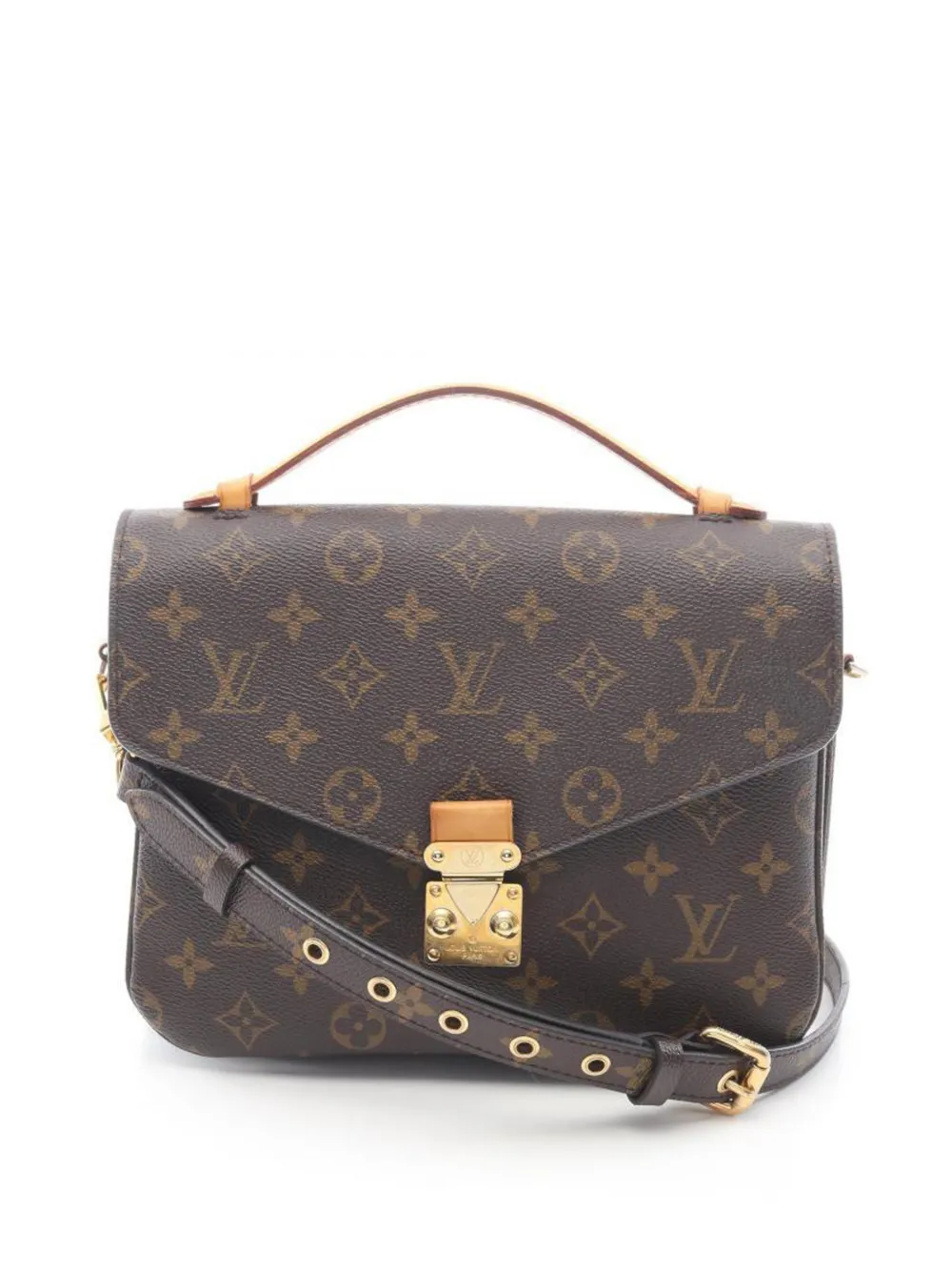 Louis Vuitton Pre-Owned 2016 Metis pochette MM monogram cross body bag - Marrone