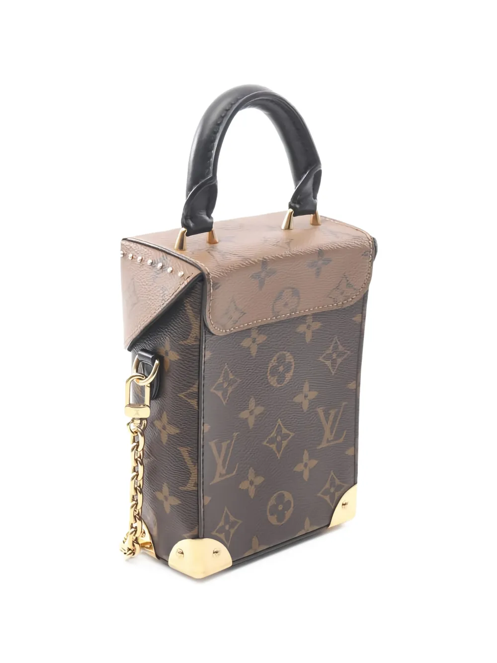 Louis Vuitton Pre-owned 2021 Camera Box Leather Handbag - Brown 