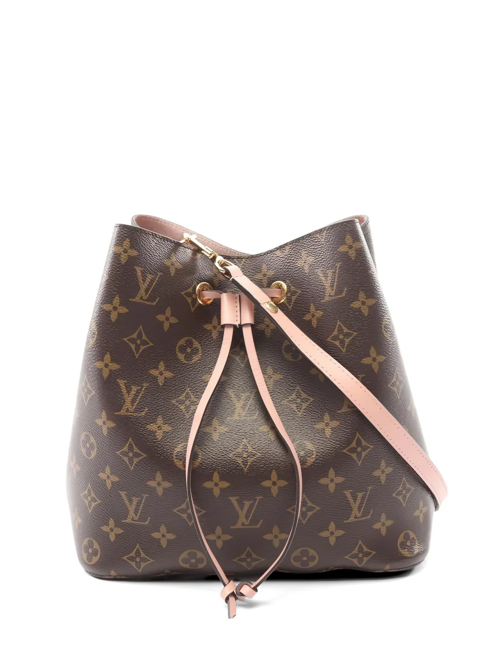 Louis Vuitton Pre-Owned 2019 Neo Noe monogram buckle bag - Marrone