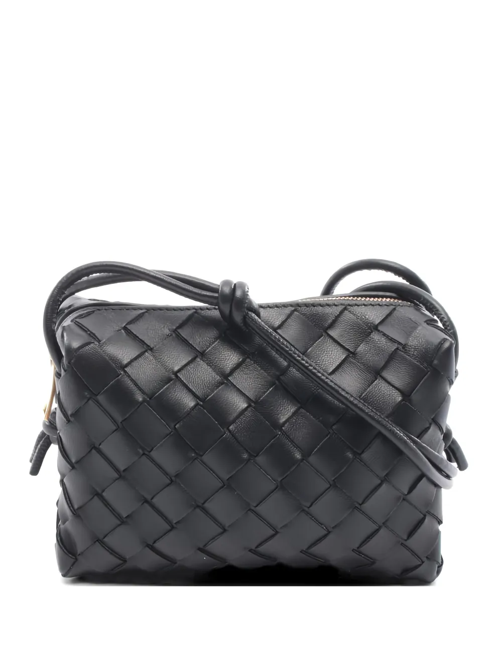 Bottega Veneta Pre-Owned 2010s mini Loop Intrecciato camera bag - Nero