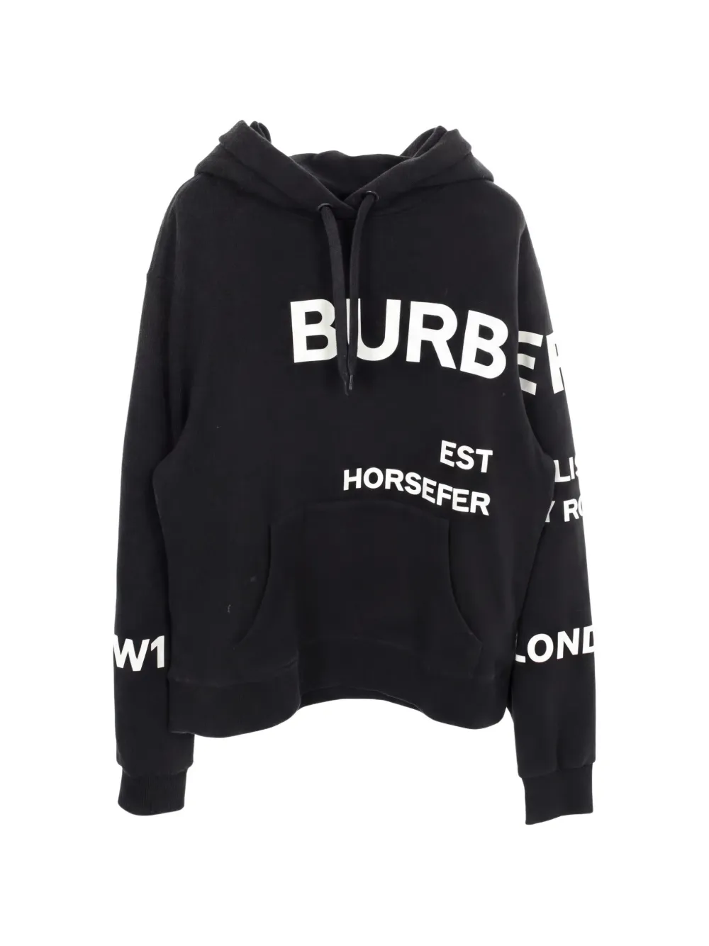 Burberry Pre-Owned 2010s Horseferry hoodie - Nero